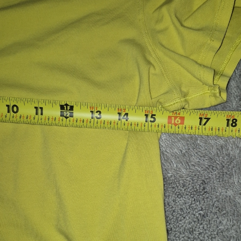 Lululemon Athletica Bright Yellow Short Sleeve Tee - Picture 4 of 8